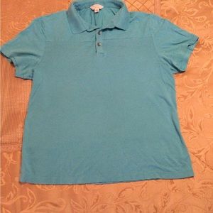 Calvin Klein Women’s short sleeve Classic fit teal blue large